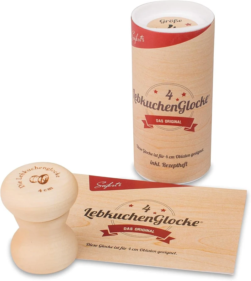 Lebkuchenglocke aus Holz