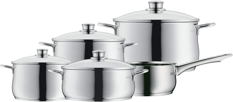 Fünfteiliges WMF-Topfset Diadem Plus
