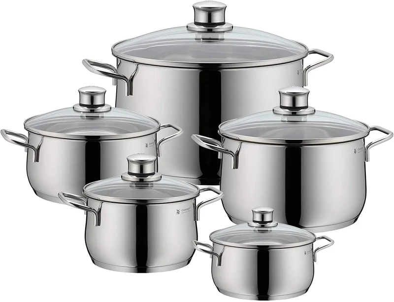 Fünfteiliges WMF-Topfset Diadem Plus