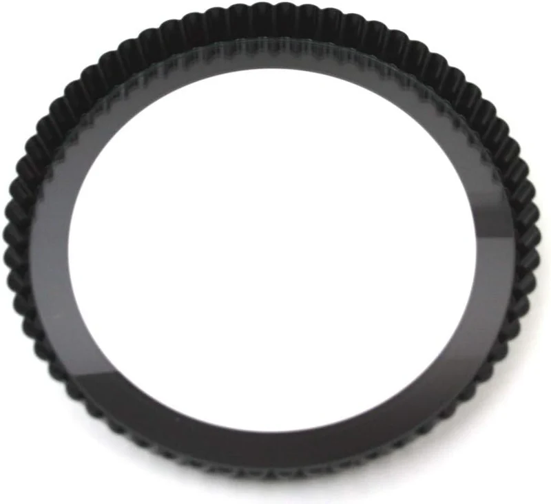 Tarteform mit Hebeboden aus Kristall-Glas