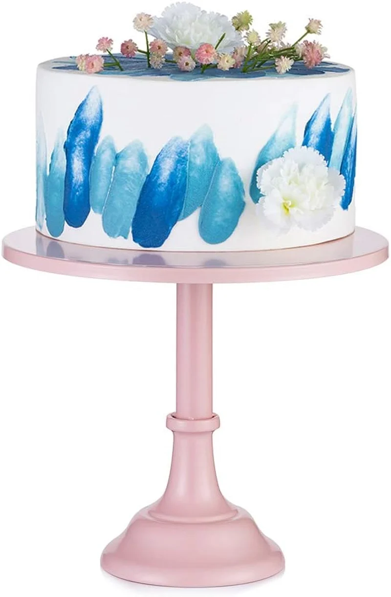 Rosa Tortenständer aus Metall – ideal für Torten, Cupcakes & Desserts