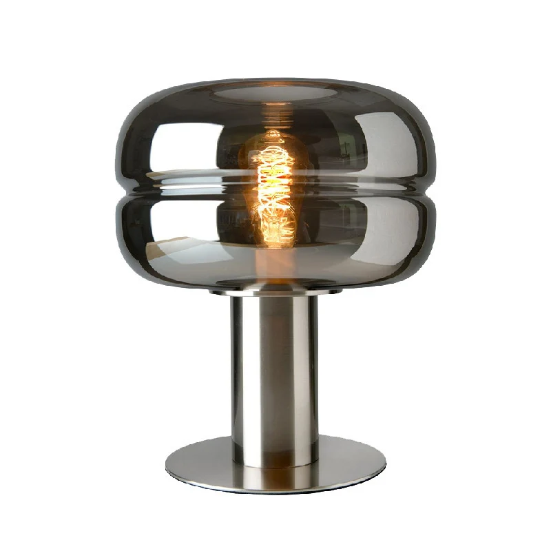 Künstlerische Tischlampe mit einzigartigem Glasdesign