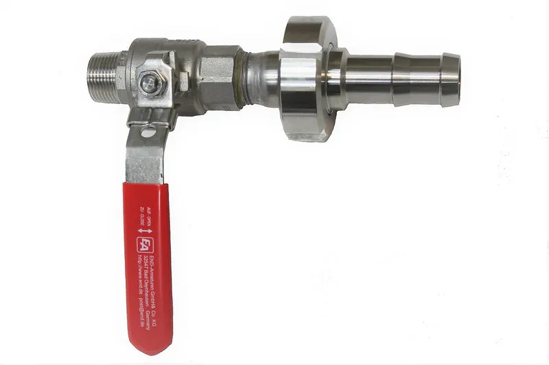 Kugelhahn Milchgewinde Anschlussset