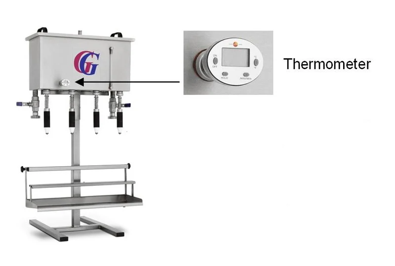 Thermometer für Puffertank