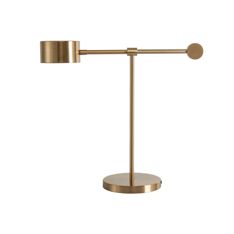 Verstellbare Messing Tischlampe