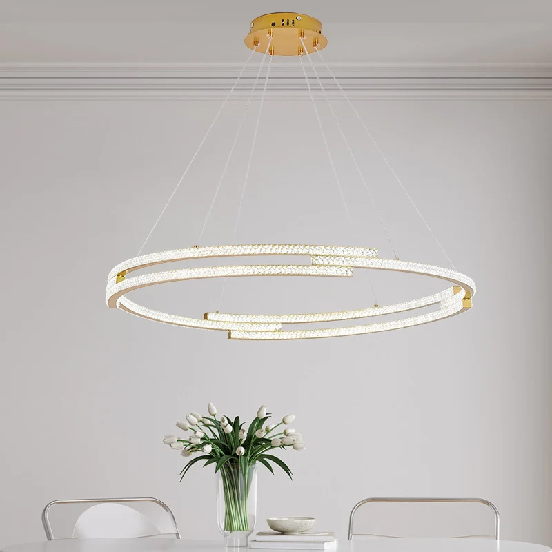 Modern Minimalist Ring Kronleuchter