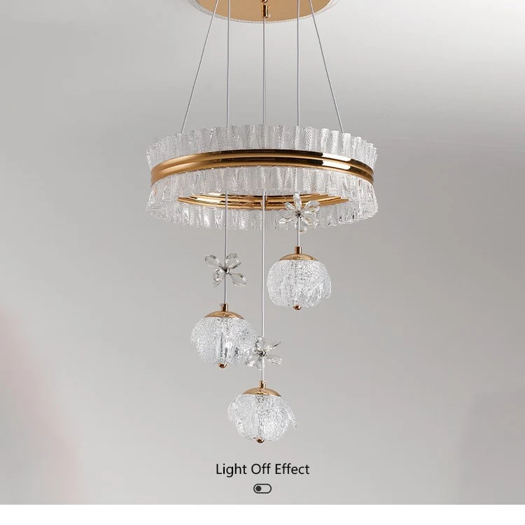 Moderne Bohemian Kristall Pendelleuchte