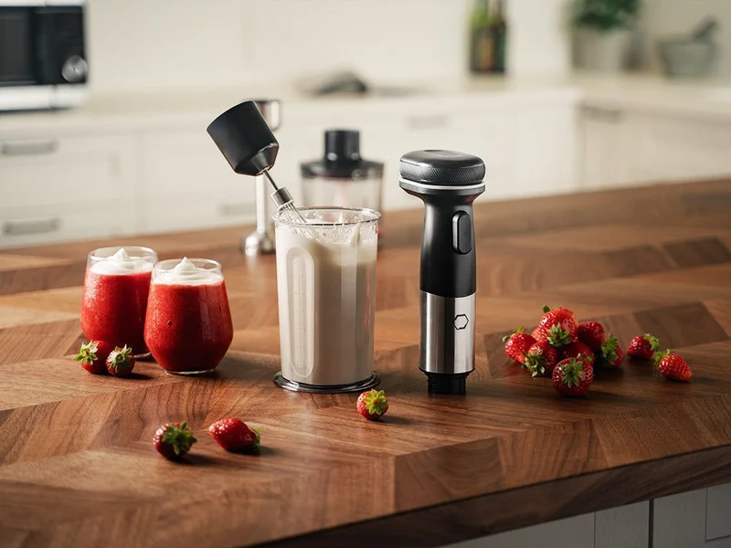 KABELLOSER STABMIXER MIT AKKU