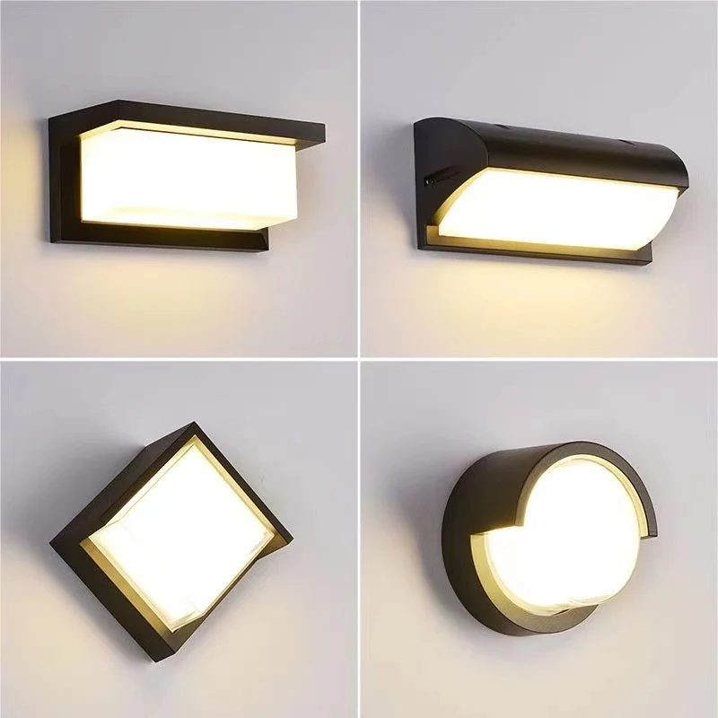 Moderne Wandmontierte LED-Lampe