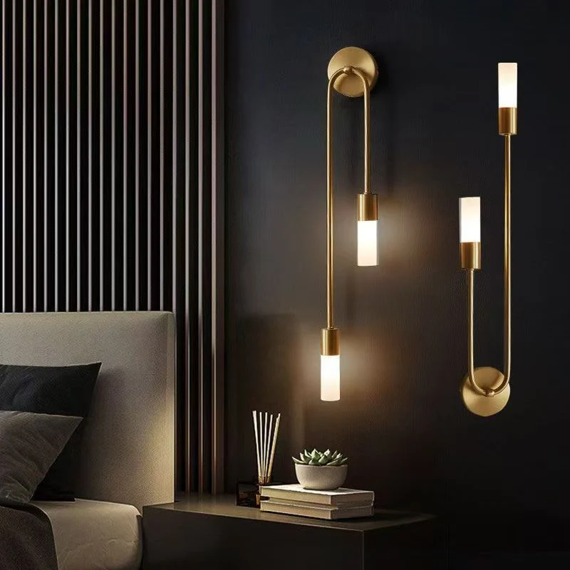 Moderne Dual-Arm Wandlampe