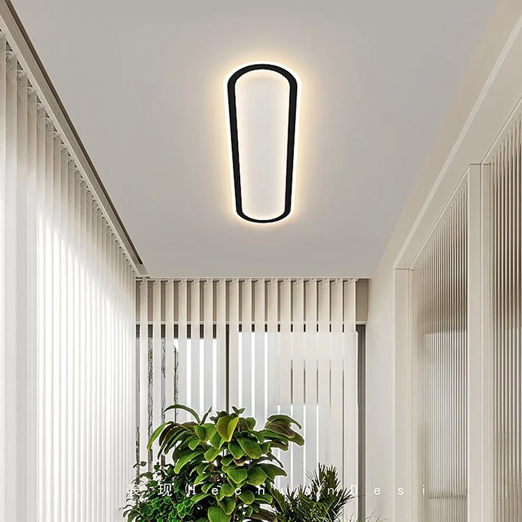 Modern Oval LED Deckenleuchte