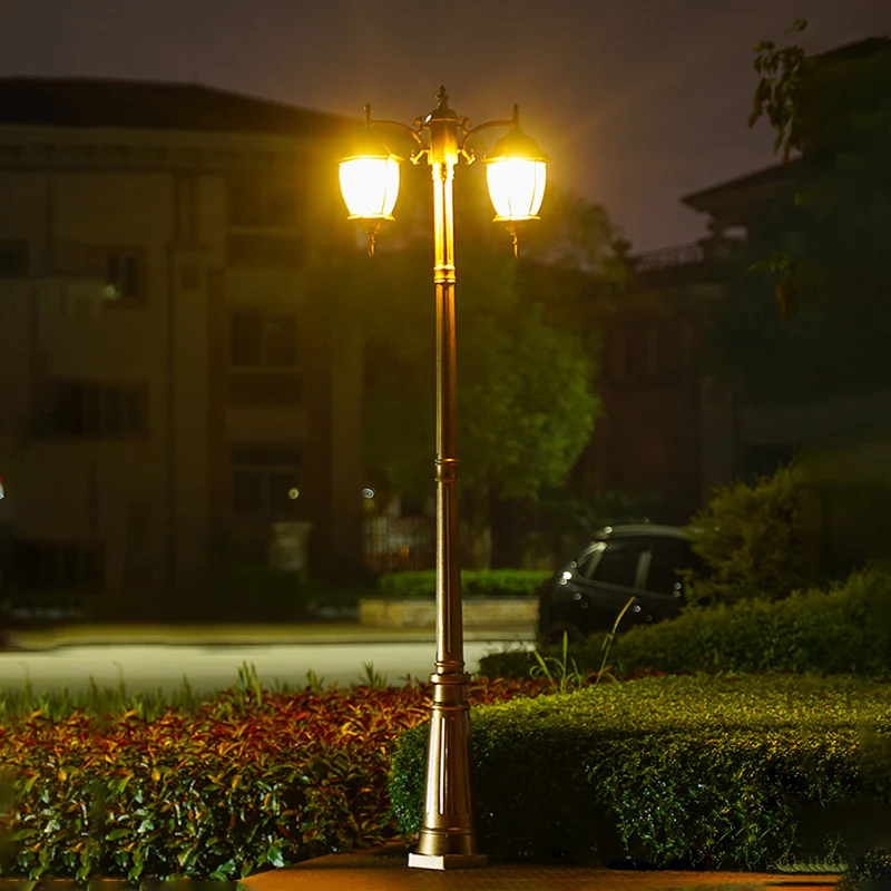 Außen dekorative Straßenlampe
