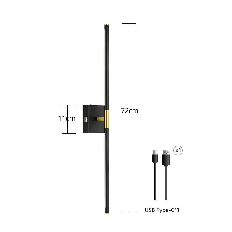 Moderne LED Wandleuchte