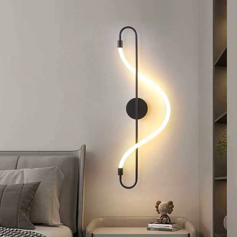 Künstlerische LED-Wandlampe