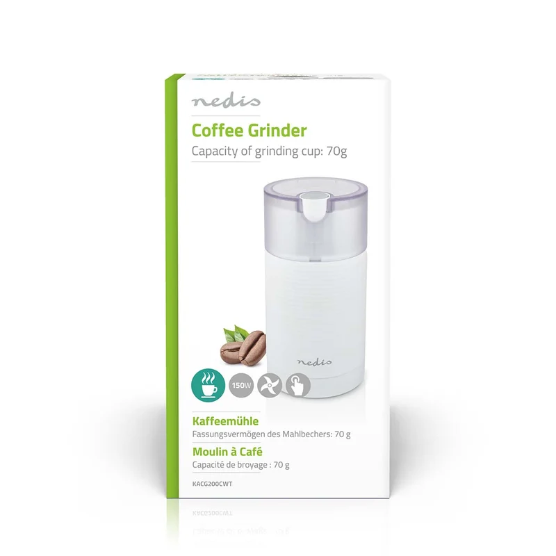 Kaffeemühle 70 g | 150 W | Weiss