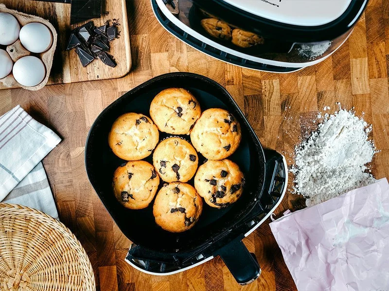HEIßLUFTFRITTEUSEN MUFFINFORM - 5L/6L