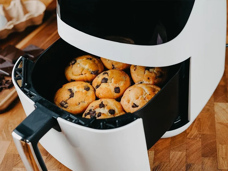HEIßLUFTFRITTEUSEN MUFFINFORM - 5L/6L