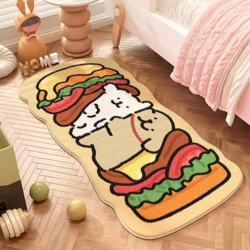 Cartoon Hund-förmiger dekorativer Teppich für den Wohnbereich