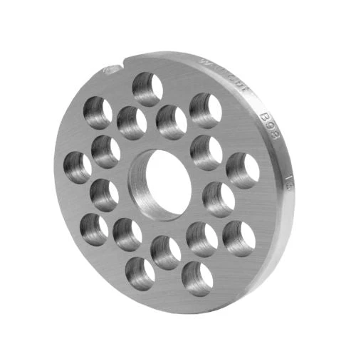 WOLFCUT - Fleischwolfscheiben kompatibel mit allen gängigen Fleischwolf Marken Größe B98 INOX