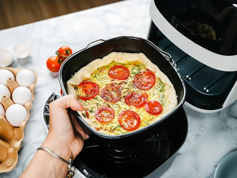 HEIßLUFTFRITTEUSEN KUCHENPFANNE - 5L/6L