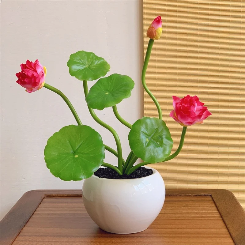Elegante Lotusblumenarrangement