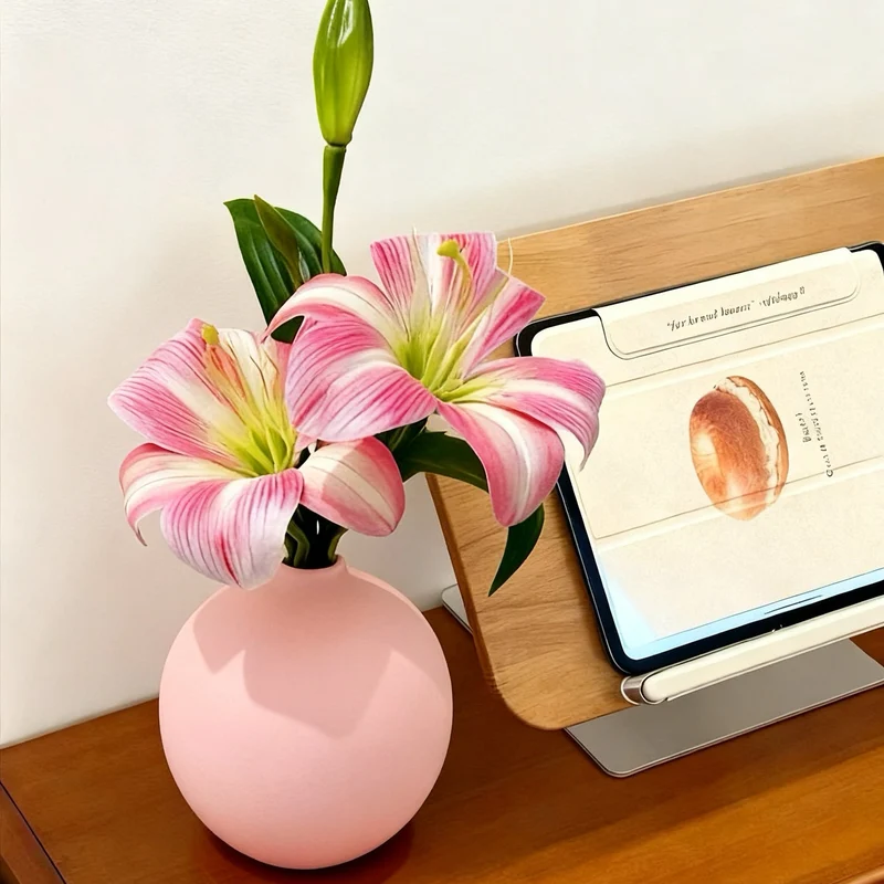 Elegante dekorative Tulpenvase
