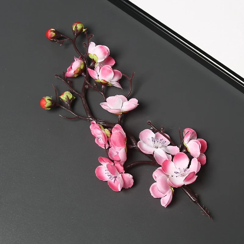 Elegante Seidenblumen-Haarspange für dekoratives Styling