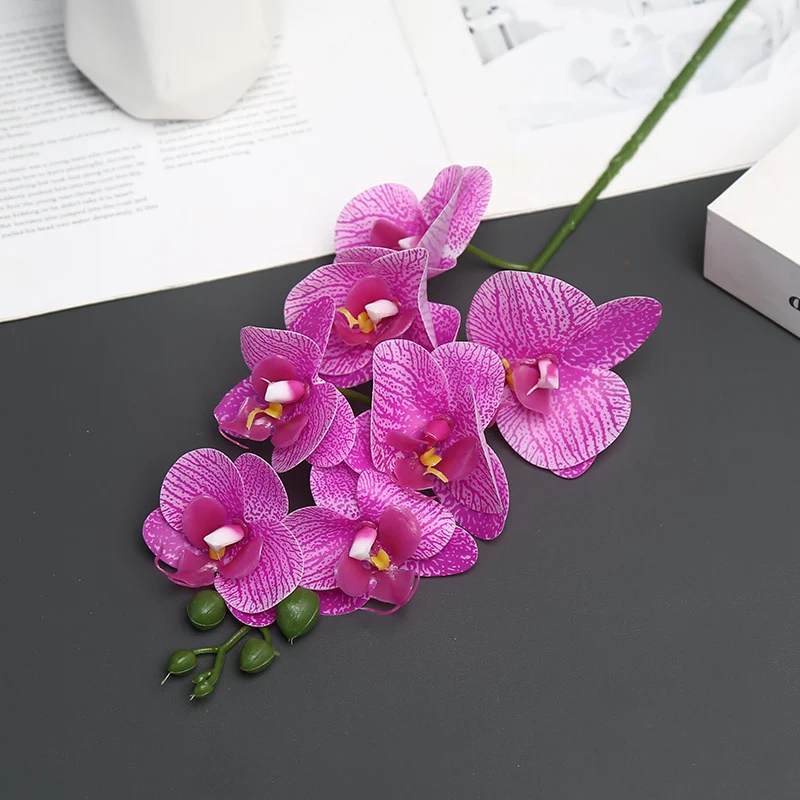 Realistische künstliche Orchideen-Stiel-Anordnung