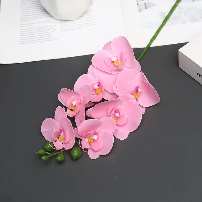 Realistische künstliche Orchideen-Stiel-Anordnung