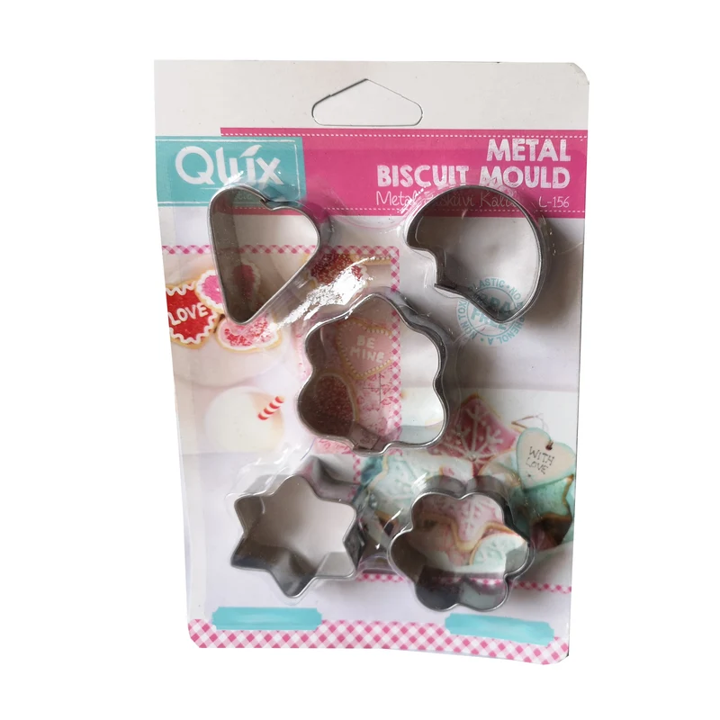 Metal Ausstecher-Set 5 Teilig Kleinegröße