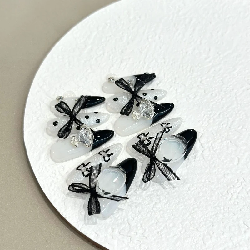Chic dekoratives Nagelkunstset