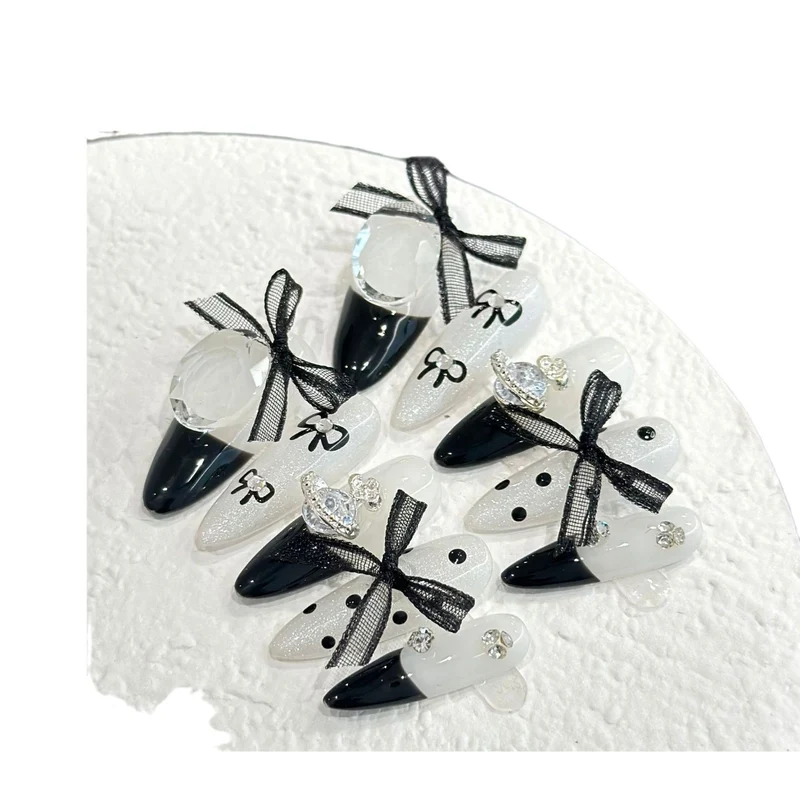 Chic dekoratives Nagelkunstset
