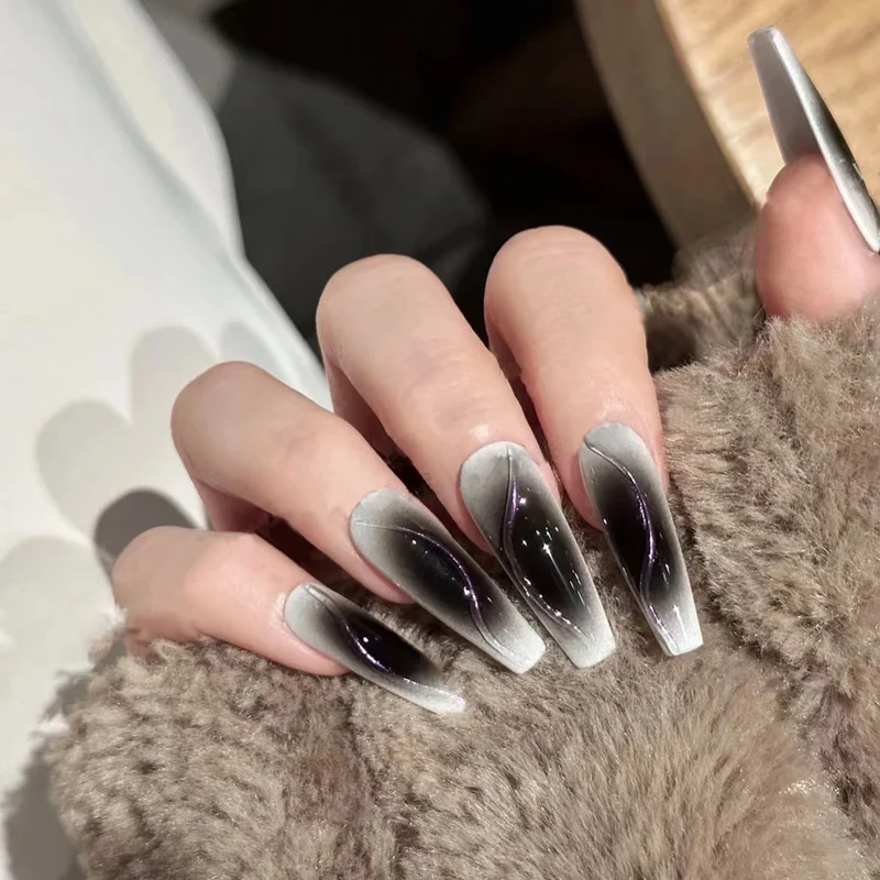Künstlerisches Ombre Nagelset
