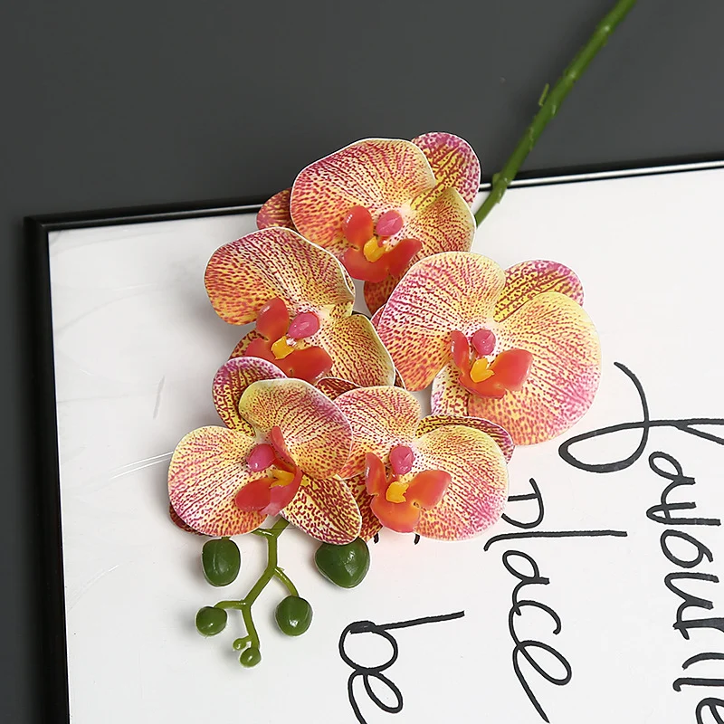 Lebensechter Orchideenblütenstiel