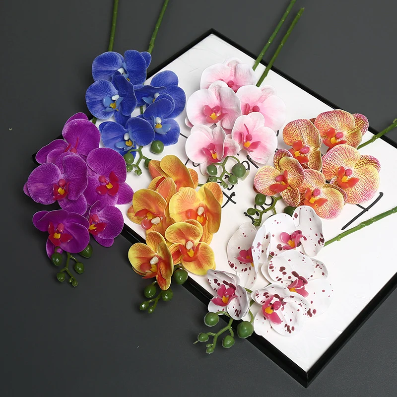 Lebensechter Orchideenblütenstiel