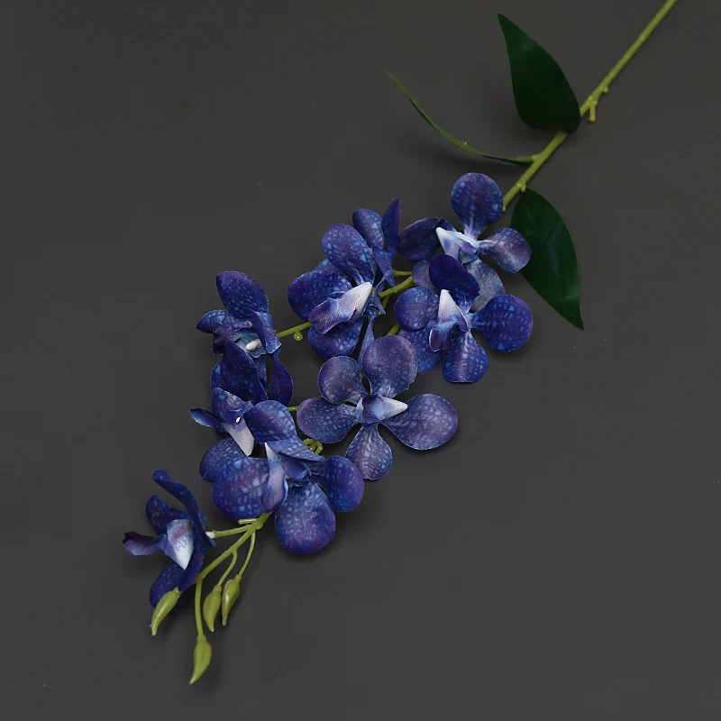 Elegante Faux-Orchideenstängel für die Heimdekoration