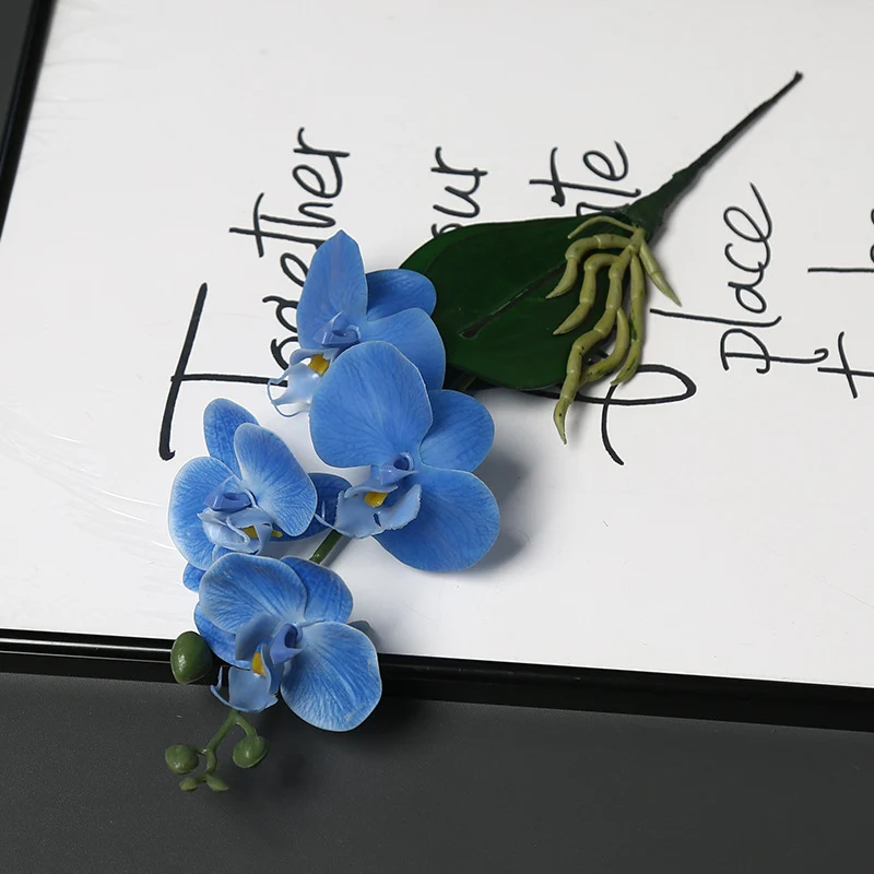 Dekorative Orchideenstängel für die Heimdekoration