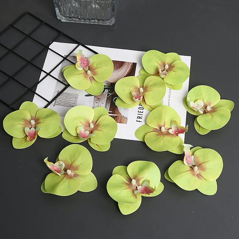 Dekoratives Orchideenblatt für die Wohnkultur展示