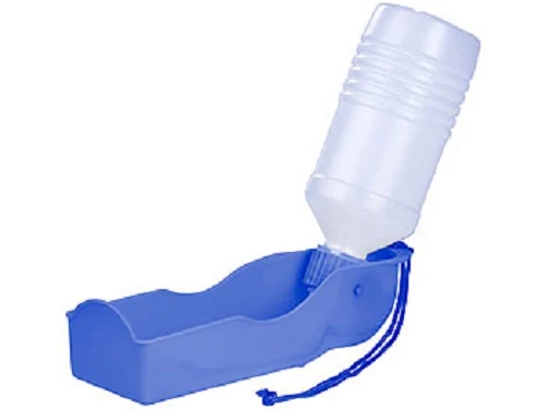 Tragbarer Wasserspender für Hunde, inkl. Trageschlaufe, 250 ml