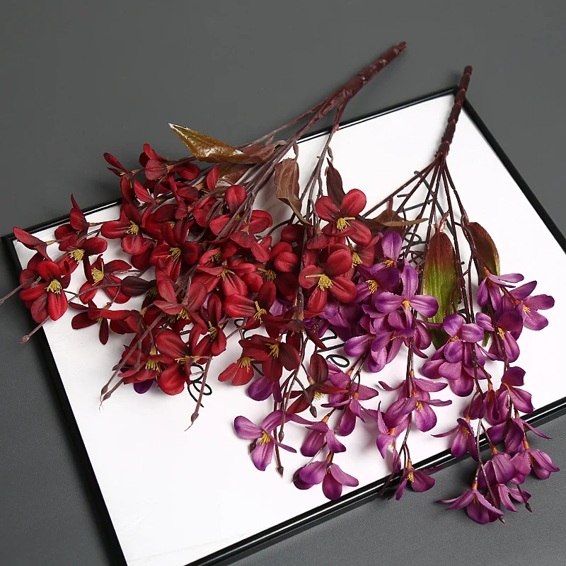 Dekorativer Kunstblumenstiel für die Wohnkultur