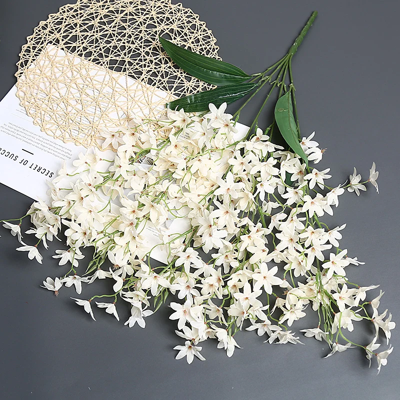 Künstliche Orchideenblume für die Innenraumdekoration
