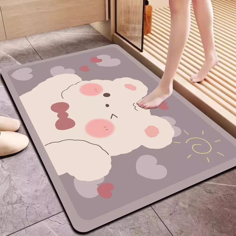 Badteppich für Badezimmer Boden Dekor