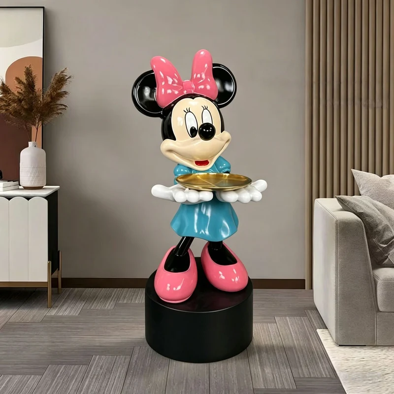 Cartoon-Charakter-Figurine-Ständer für Wohnkultur