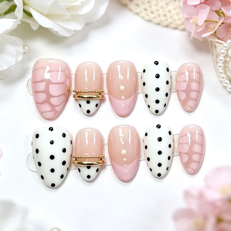 Stylische Künstlerische Nagelspitzen