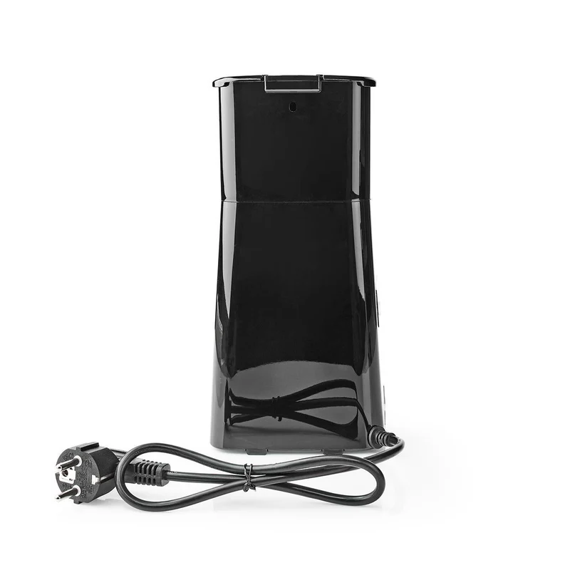 Eine-Tasse-Kaffeemaschine mit doppelwandigem Reisebecher 0,42 l Schwarz