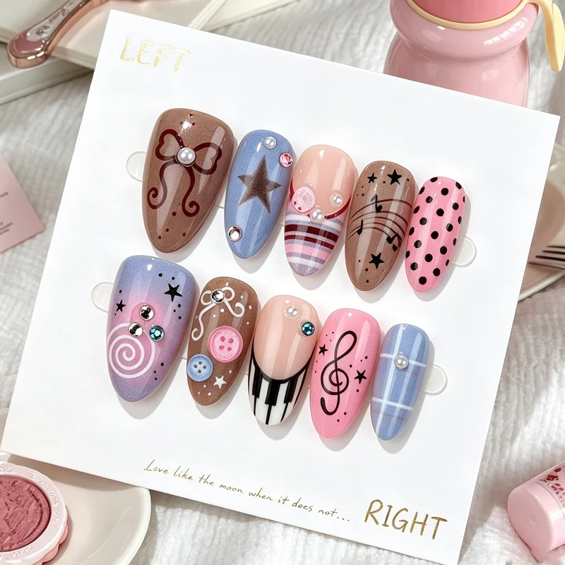 Kreative Nagelüberzüge