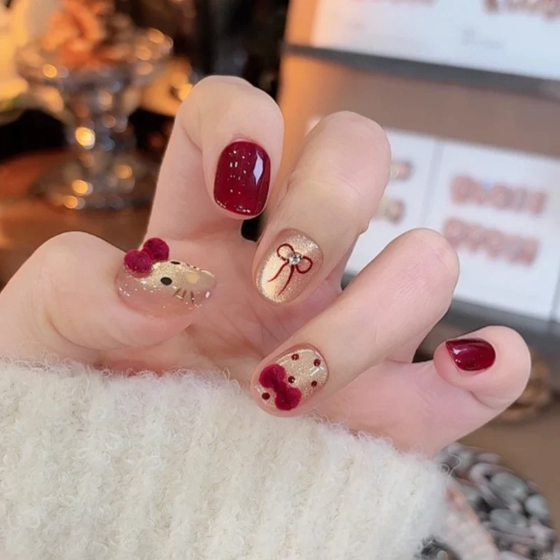 Verspielt Charakter Nagelkunst Set