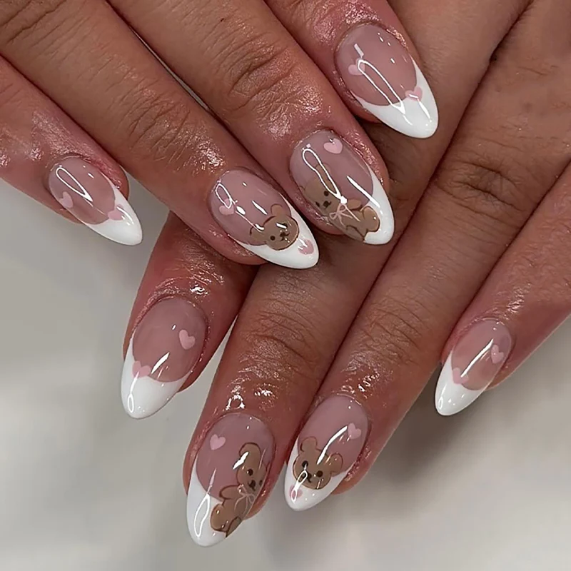 Themen Cartoon Press-On-Nagelset