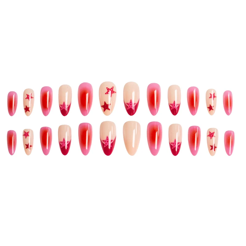 Saisonale Seestern Nagelkunst