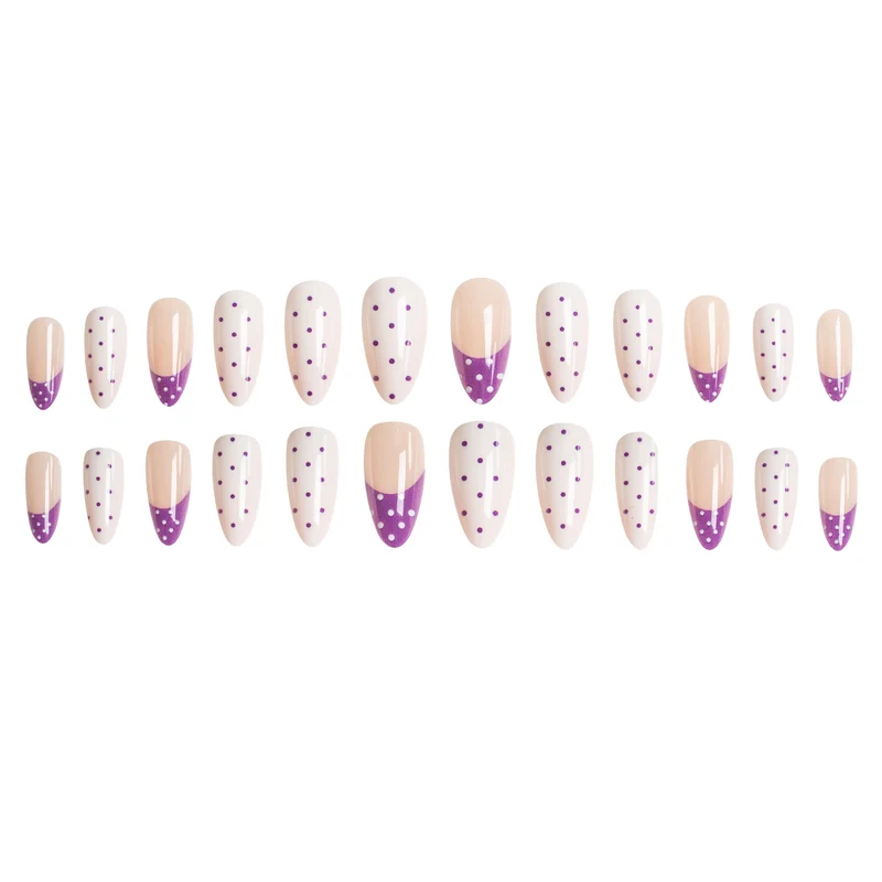 Polka Dot Press-On Nagelkunst